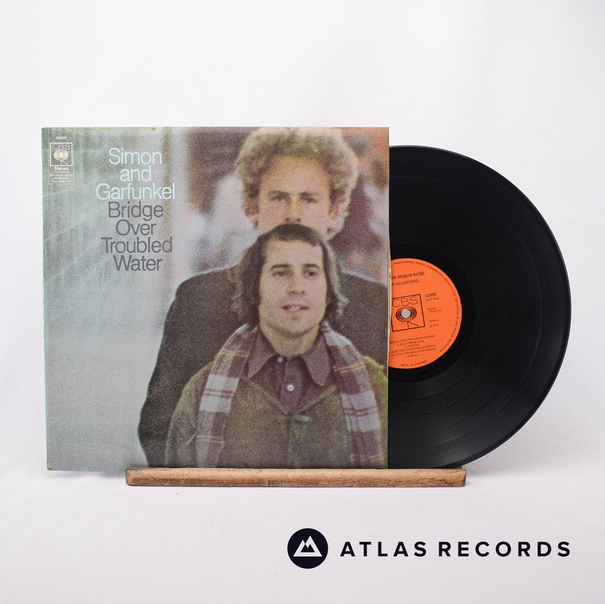 Simon & Garfunkel Bridge Over Troubled Water LP Vinyl Record - Front Cover & Record