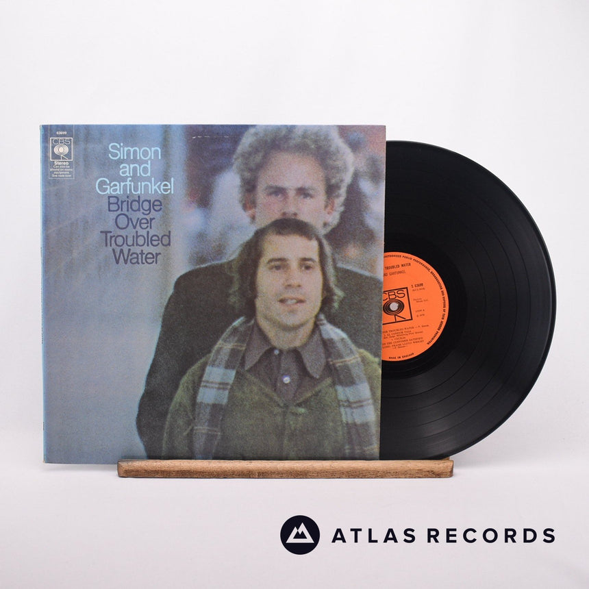 Simon & Garfunkel Bridge Over Troubled Water LP Vinyl Record - Front Cover & Record