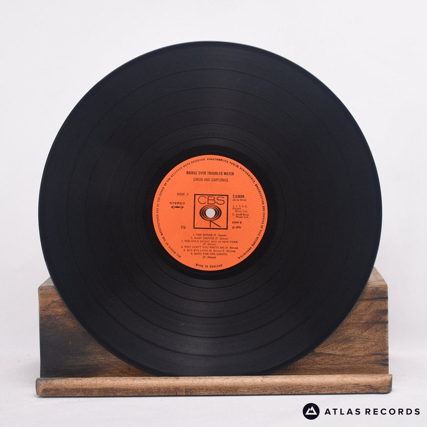 Simon & Garfunkel - Bridge Over Troubled Water - A4 B4 LP Vinyl Record - VG+/VG+