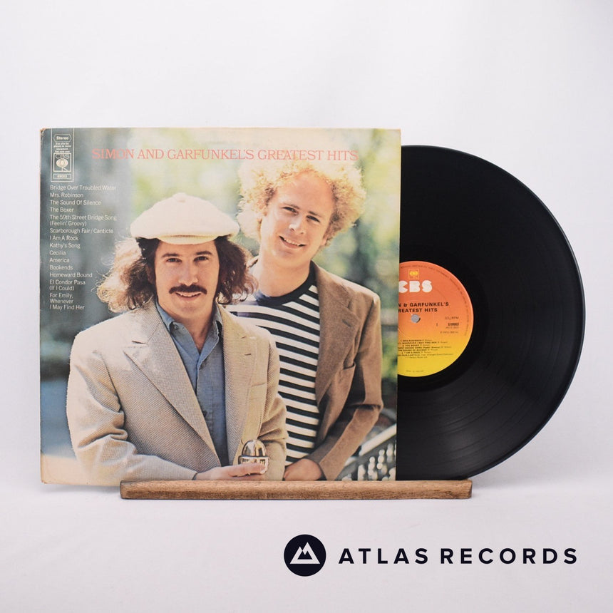 Simon & Garfunkel Simon And Garfunkel's Greatest Hits LP Vinyl Record - Front Cover & Record