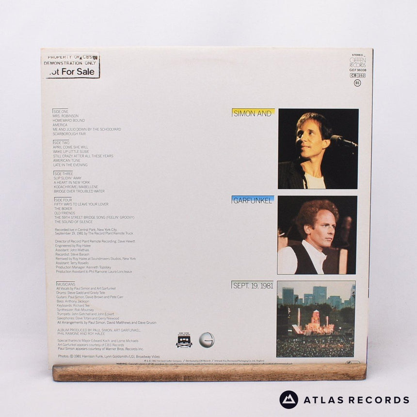 Simon & Garfunkel - The Concert In Central Park - 2 x LP Vinyl Record - VG+/EX