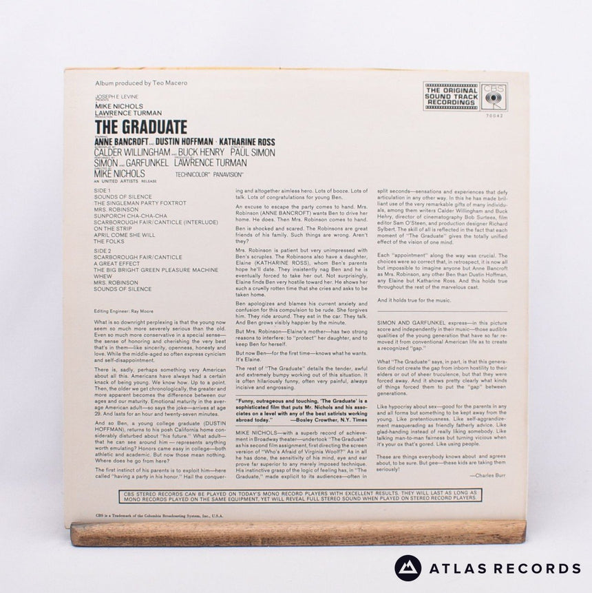 Simon & Garfunkel - The Graduate (Original Soundtrack) - LP Vinyl Record - EX/EX