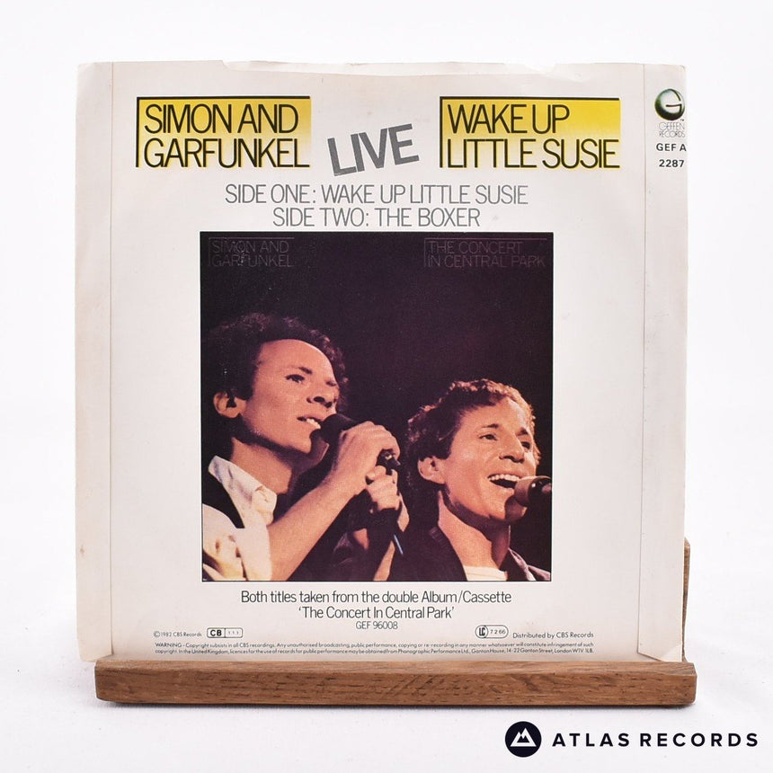 Simon & Garfunkel - Wake Up Little Susie - 7" Vinyl Record - EX/EX