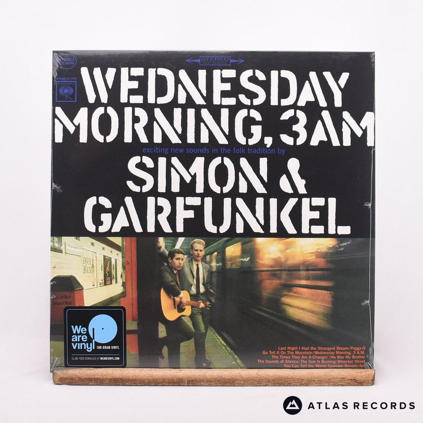 Simon & Garfunkel Wednesday Morning, 3 A.M. LP Vinyl Record - Front Cover & Record