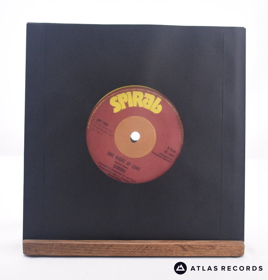 Simone - Flattery - Promo 7" Vinyl Record - NM