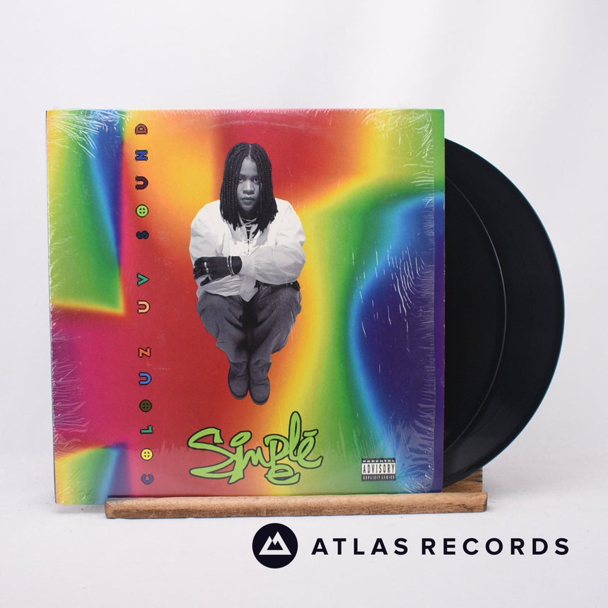 Simple E Colouz Uv Sound 2 x LP Vinyl Record - Front Cover & Record