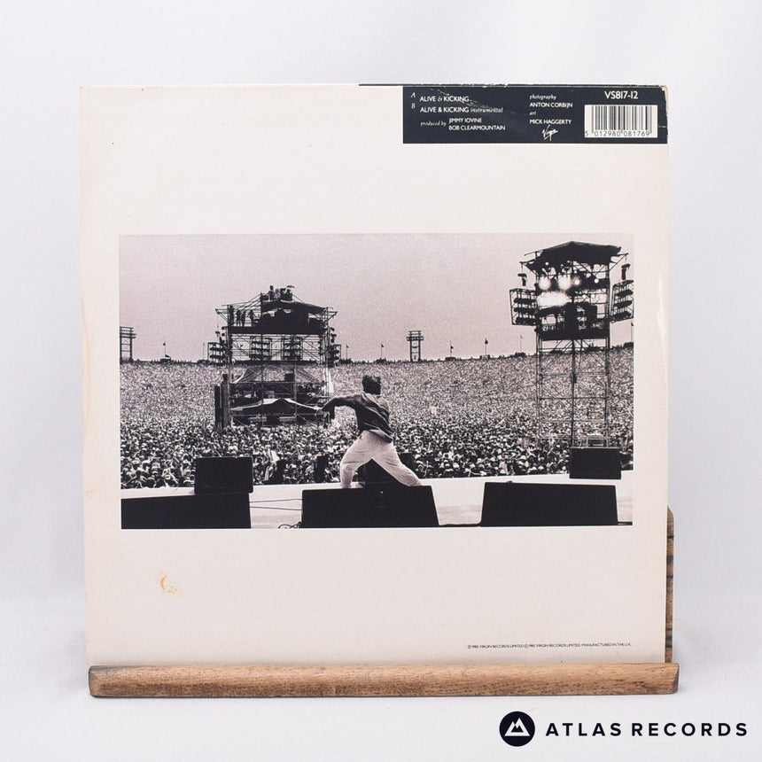 Simple Minds - Alive & Kicking - 12" Vinyl Record - VG+/VG+