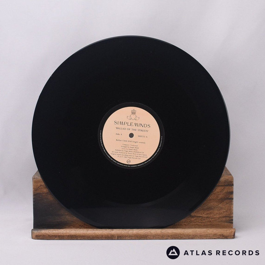Simple Minds - Ballad Of The Streets - Insert 12" Vinyl Record - EX/EX