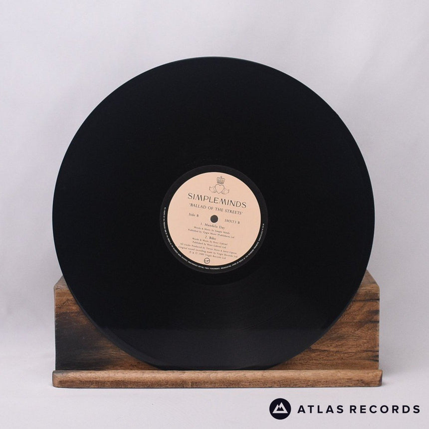 Simple Minds - Ballad Of The Streets - Insert 12" Vinyl Record - EX/EX