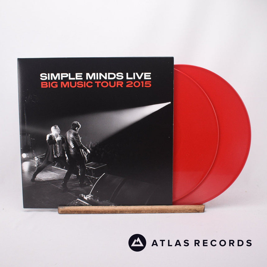 Simple Minds Big Music Tour 2015 2 x LP Vinyl Record - Front Cover & Record