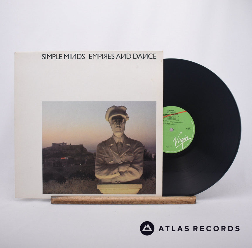 Simple Minds Empires And Dance LP Vinyl Record - Front Cover & Record