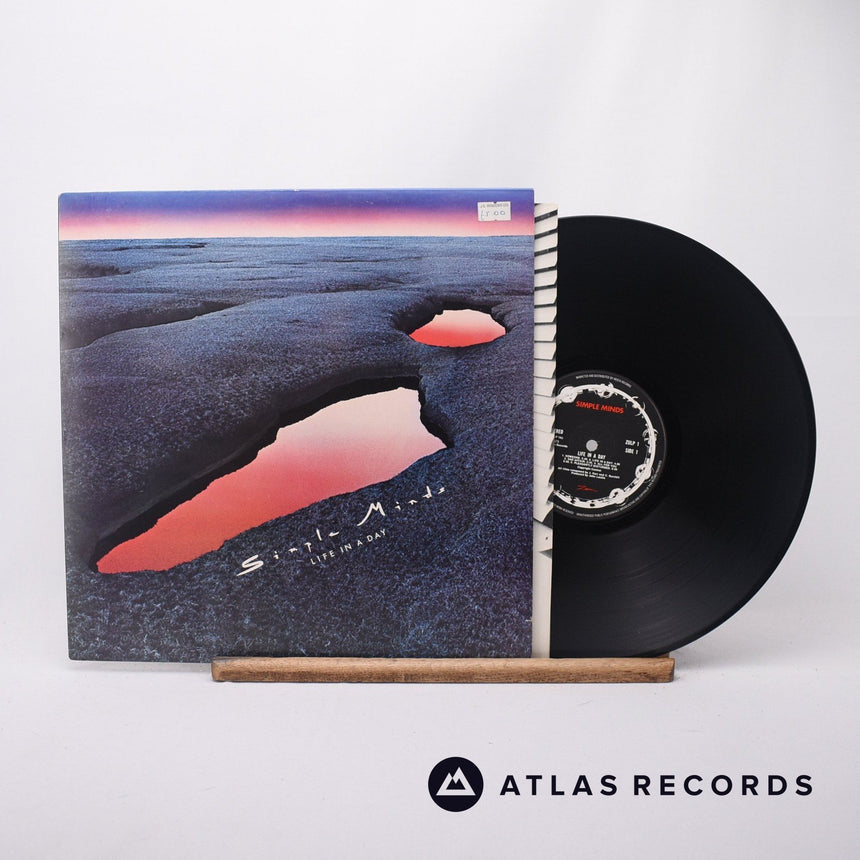 Simple Minds Life In A Day LP Vinyl Record - Front Cover & Record