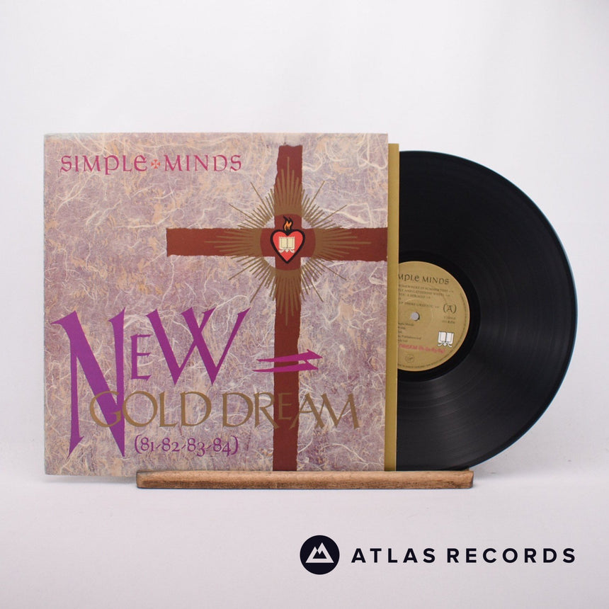 Simple Minds New Gold Dream LP Vinyl Record - Front Cover & Record