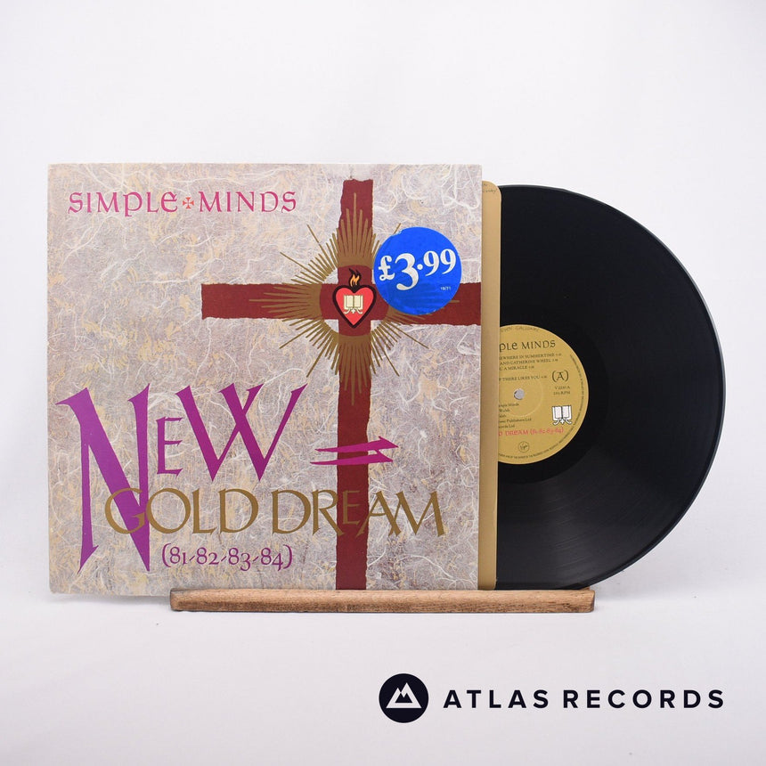 Simple Minds New Gold Dream LP Vinyl Record - Front Cover & Record