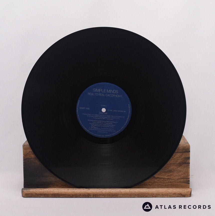 Simple Minds - Real To Real Cacophony. - A//1 B//3 LP Vinyl Record - EX/EX
