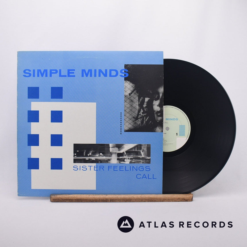 Simple Minds Sister Feelings Call LP Vinyl Record - Front Cover & Record