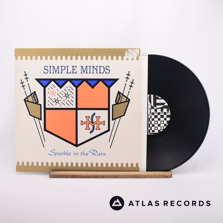 Simple Minds Sparkle In The Rain LP Vinyl Record - Front Cover & Record