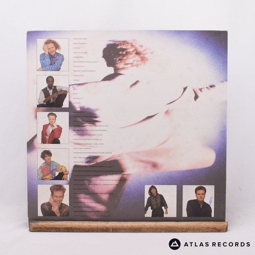 Simply Red - A New Flame - LP Vinyl Record - VG+/VG+