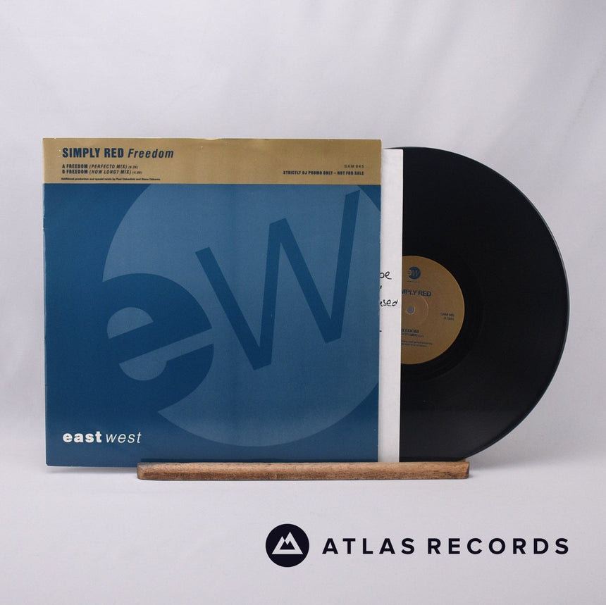 Simply Red Freedom 12" Vinyl Record - Front Cover & Record