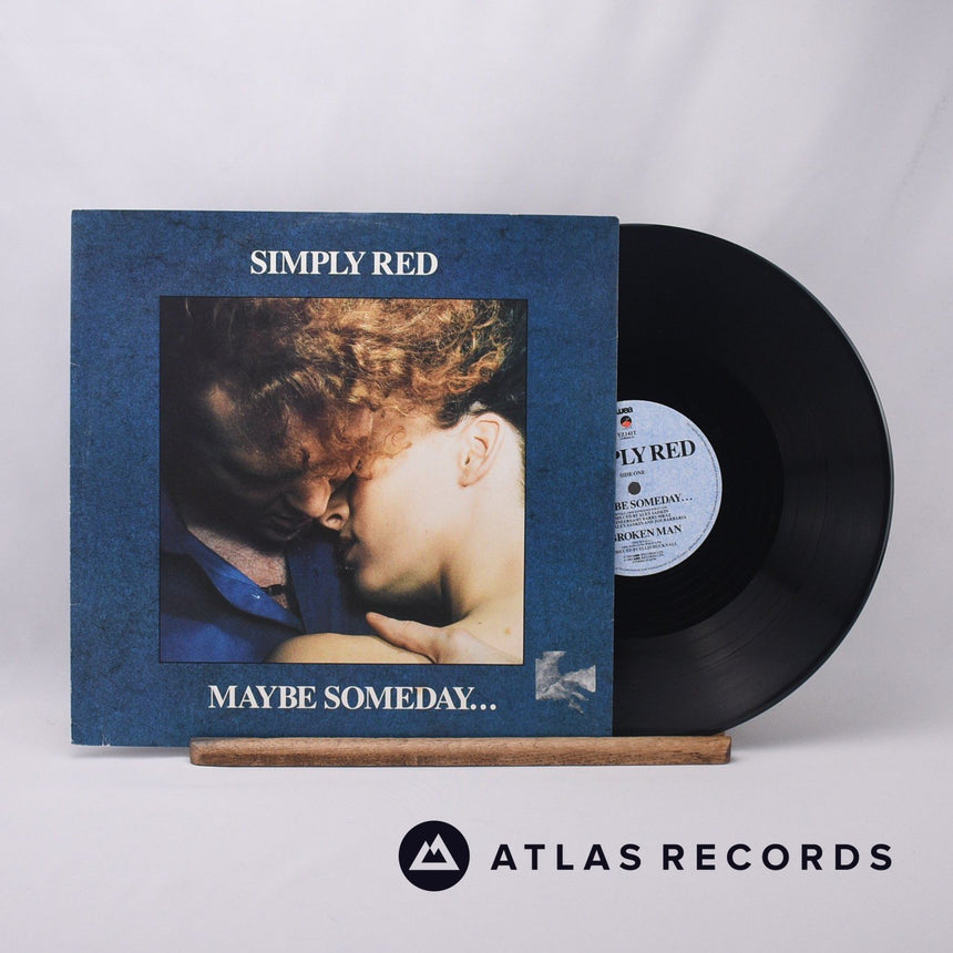 Simply Red Maybe Someday ... 12" Vinyl Record - Front Cover & Record