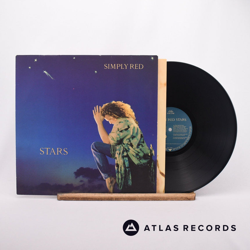 Simply Red Stars LP Vinyl Record - Front Cover & Record