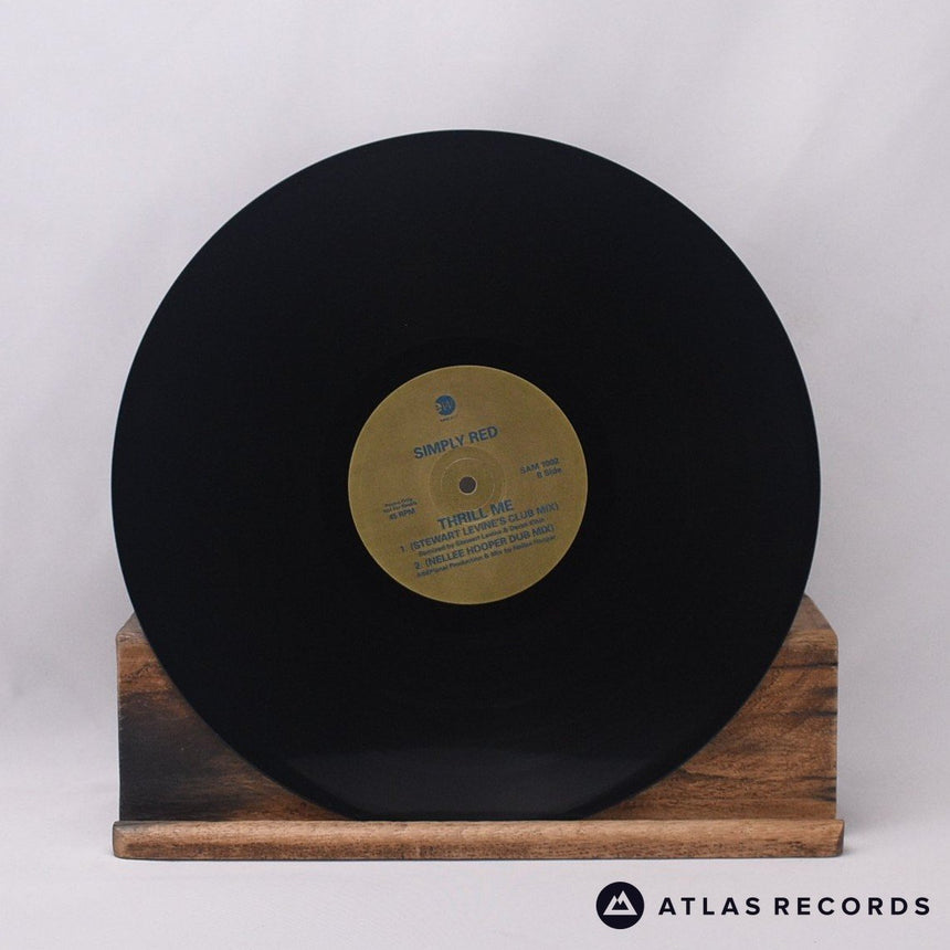 Simply Red - Thrill Me - Insert Promo 12" Vinyl Record - EX/EX