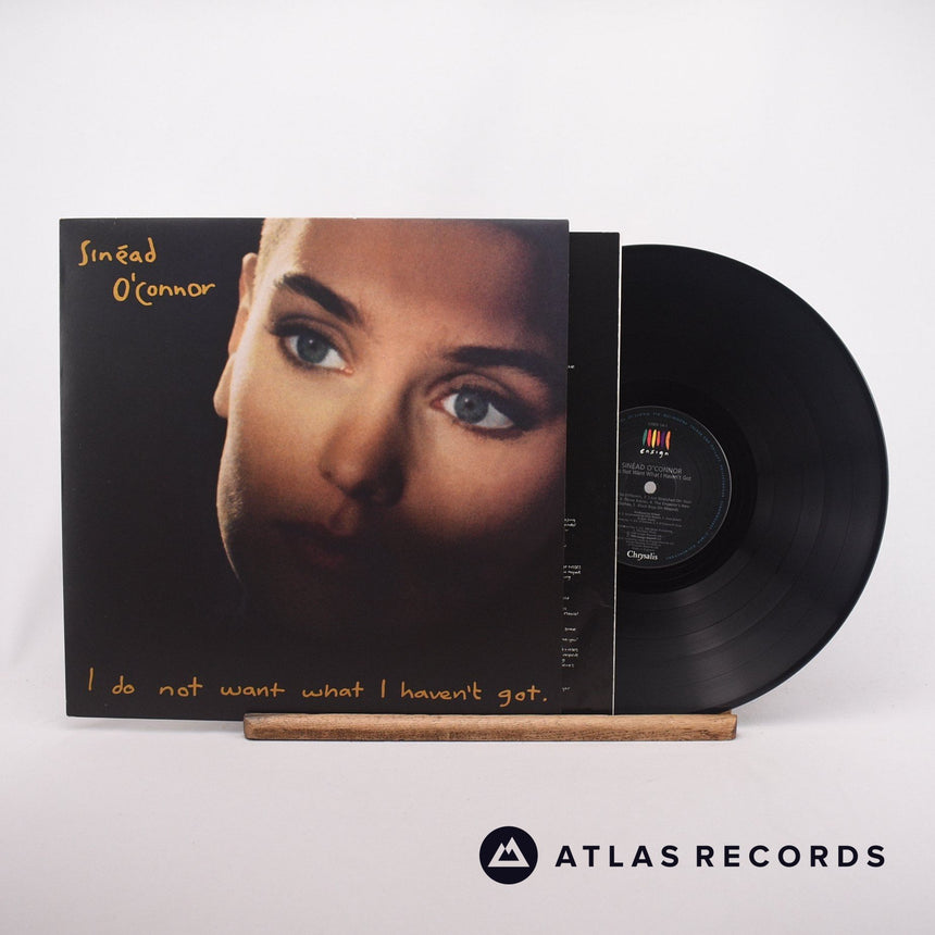 Sinéad O'Connor I Do Not Want What I Haven't Got LP Vinyl Record - Front Cover & Record
