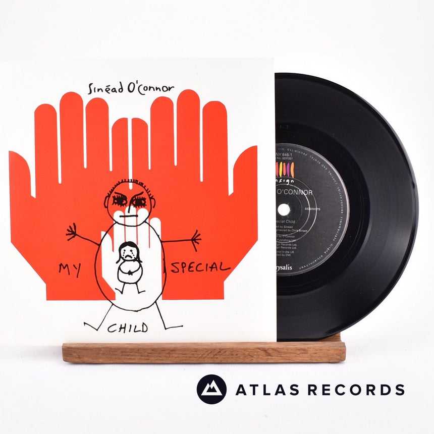 Sinéad O'Connor My Special Child 7" Vinyl Record - Front Cover & Record