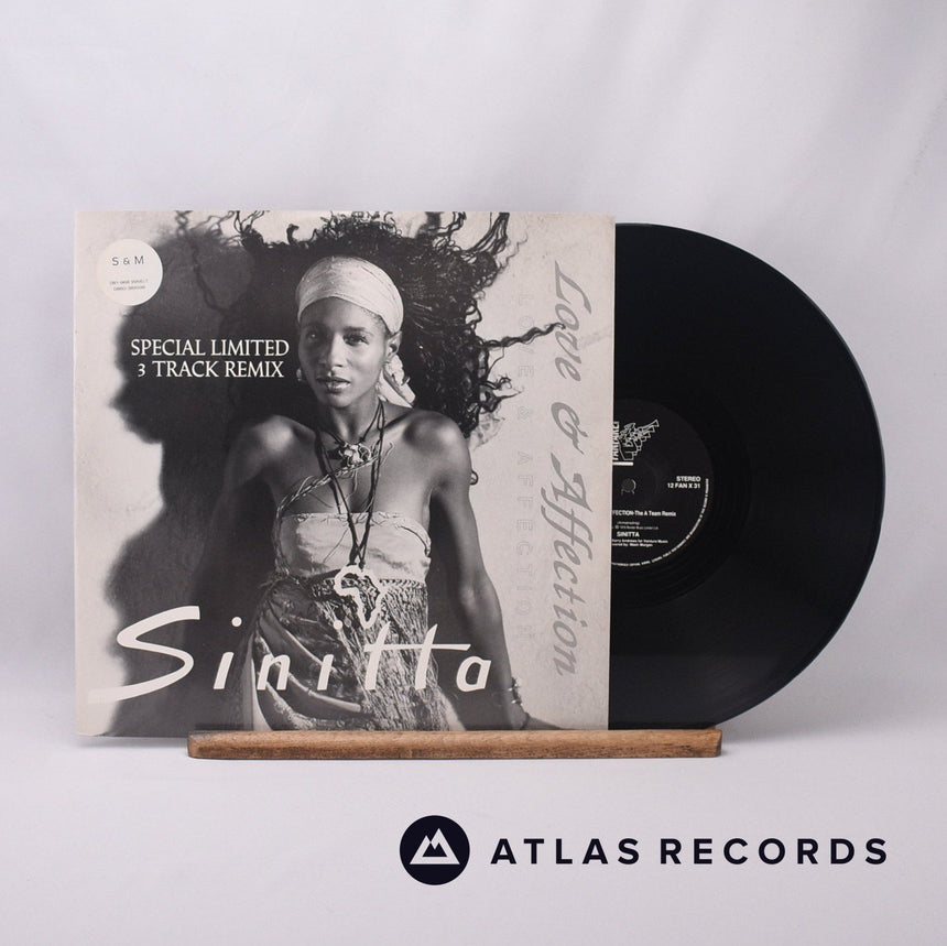 Sinitta Love & Affection 12" Vinyl Record - Front Cover & Record