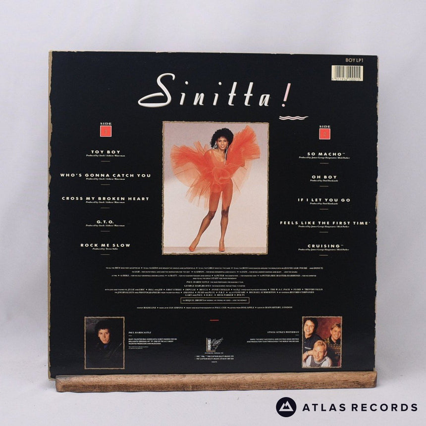 Sinitta - Sinitta! - LP Vinyl Record - EX/EX