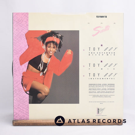 Sinitta - Toy Boy (The Extended Bicep Mix) - 12" Vinyl Record - EX/EX