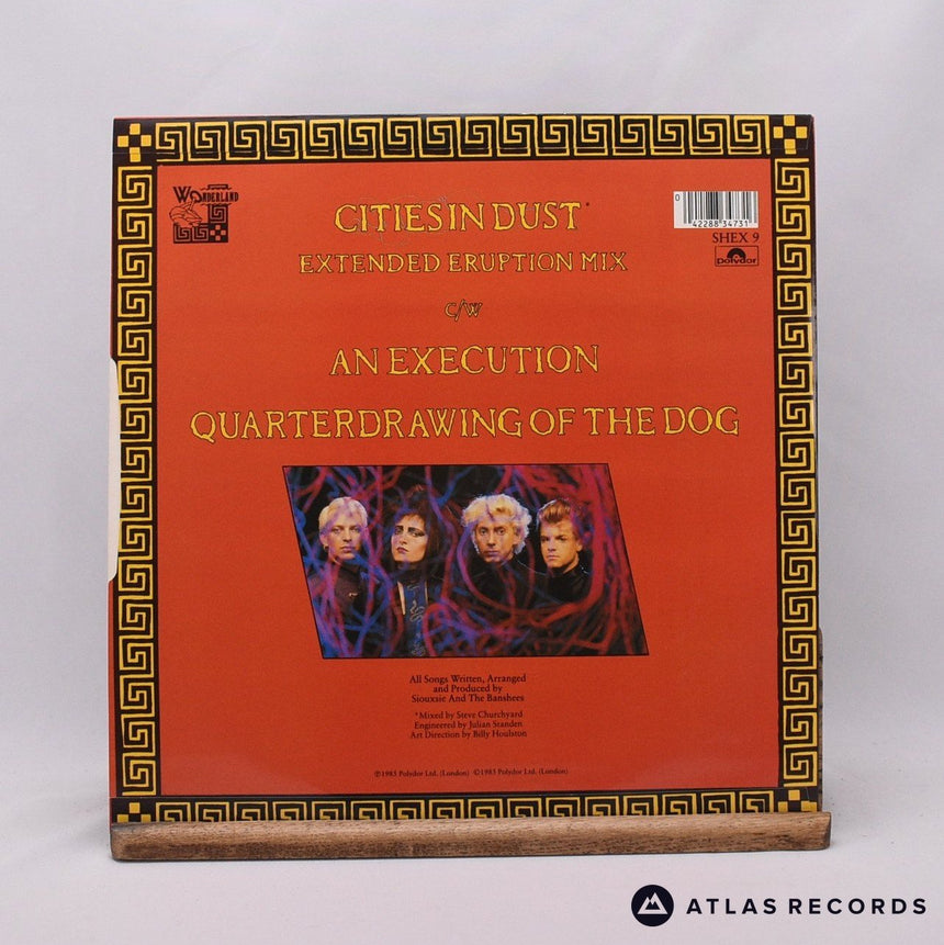 Siouxsie & The Banshees - Cities In Dust - Townhouse 12" Vinyl Record - EX/EX