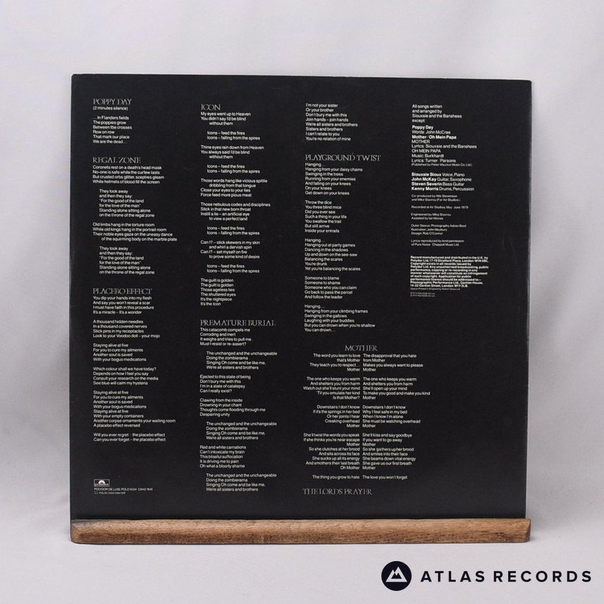 Siouxsie & The Banshees - Join Hands - A//1 B//1 LP Vinyl Record - EX/EX