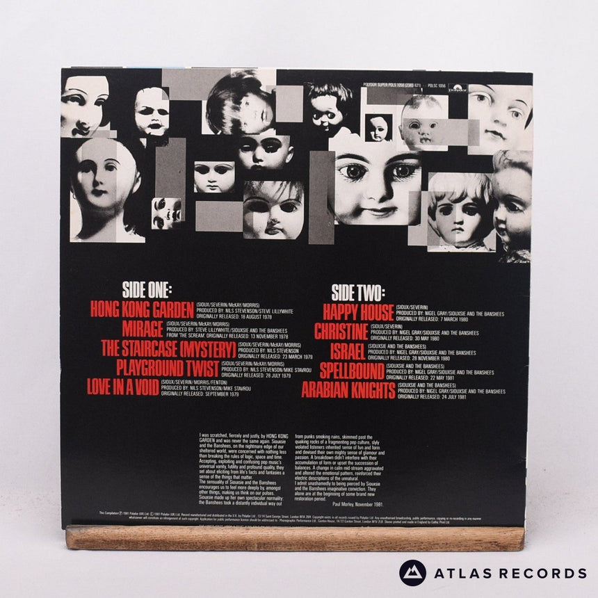 Siouxsie & The Banshees - Once Upon A Time/The Singles - LP Vinyl Record