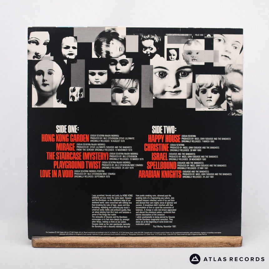Siouxsie & The Banshees - Once Upon A Time/The Singles - LP Vinyl Record