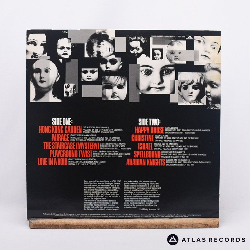 Siouxsie & The Banshees - Once Upon A Time/The Singles - LP Vinyl Record