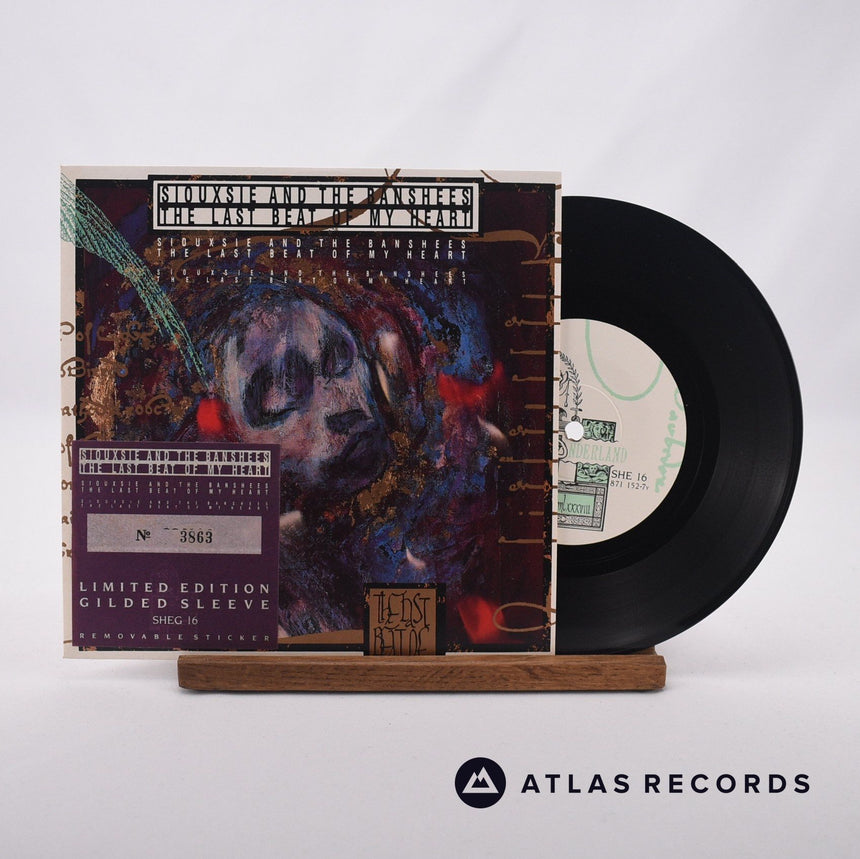 Siouxsie & The Banshees The Last Beat Of My Heart 7" Vinyl Record - Front Cover & Record