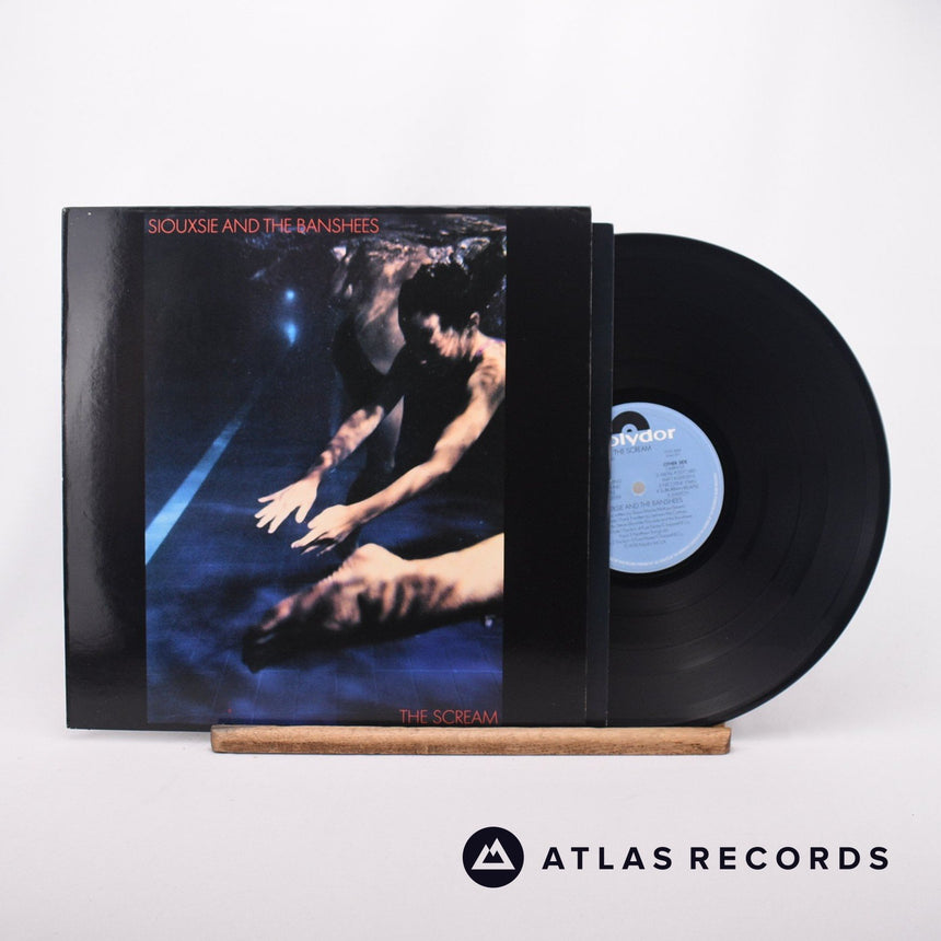 Siouxsie & The Banshees The Scream LP Vinyl Record - Front Cover & Record