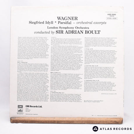 Sir Adrian Boult - Vol. 3, Siegfried Idyll - Parsifal: Orchestral Exc - LP Vinyl