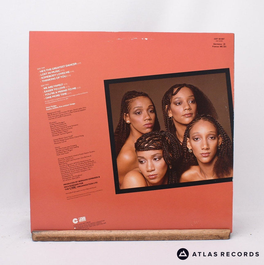 Sister Sledge - We Are Family - Reissue Strawberry A2 B3 LP Vinyl Record - EX/EX
