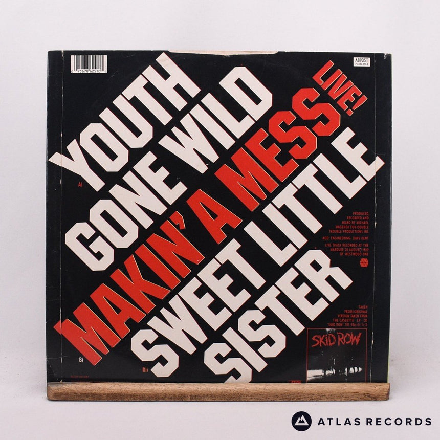 Skid Row - Youth Gone Wild - 12" Vinyl Record - VG+/VG+