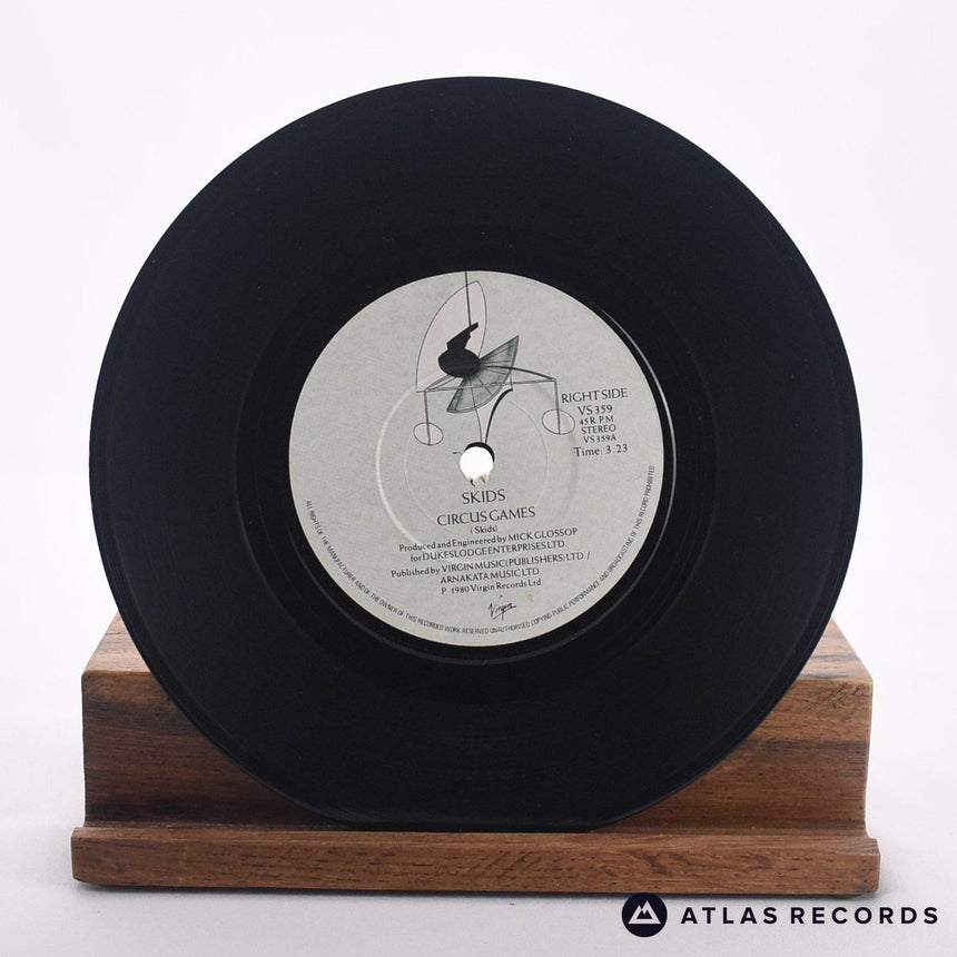 Skids - Circus Games - Poster Sleeve 7" Vinyl Record - VG+/VG+