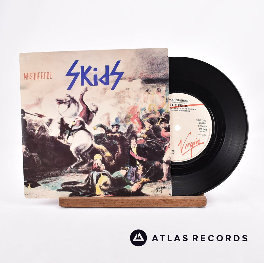 Skids Masquerade 7" Vinyl Record - Front Cover & Record