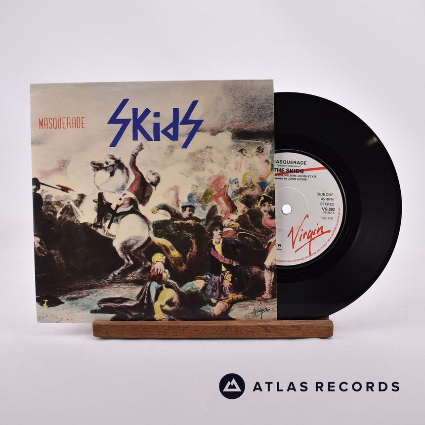 Skids Masquerade 7" Vinyl Record - Front Cover & Record