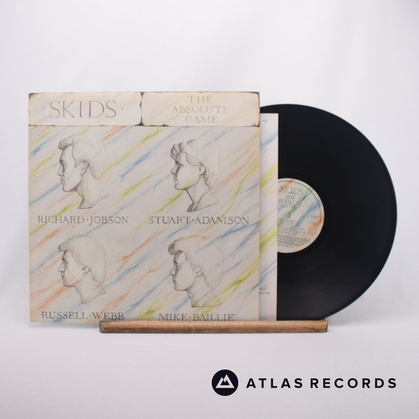 Skids The Absolute Game LP Vinyl Record - Front Cover & Record