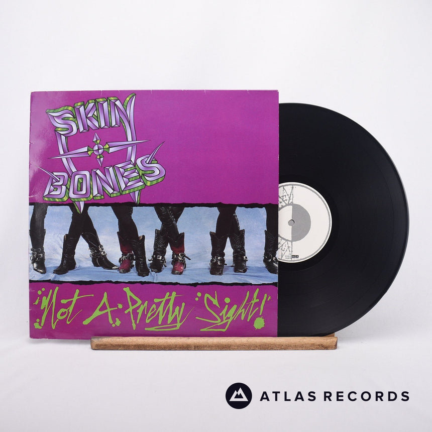 Skin & Bones Not A Pretty Sight LP Vinyl Record - Front Cover & Record