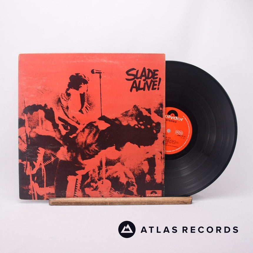Slade Slade Alive! LP Vinyl Record - Front Cover & Record
