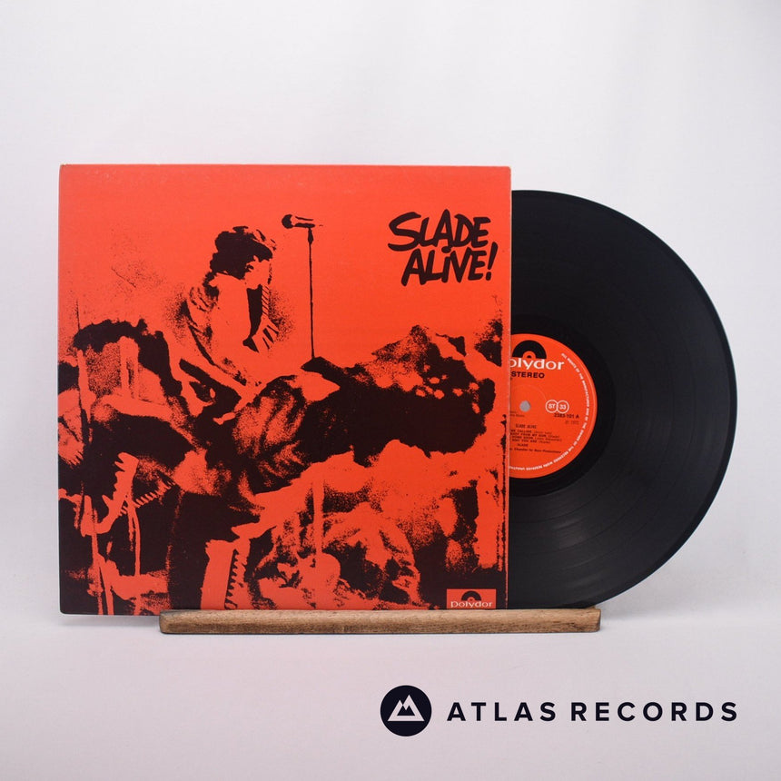 Slade Slade Alive! LP Vinyl Record - Front Cover & Record
