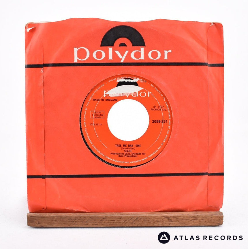Slade Take Me Bak 'Ome 7" Vinyl Record - In Sleeve
