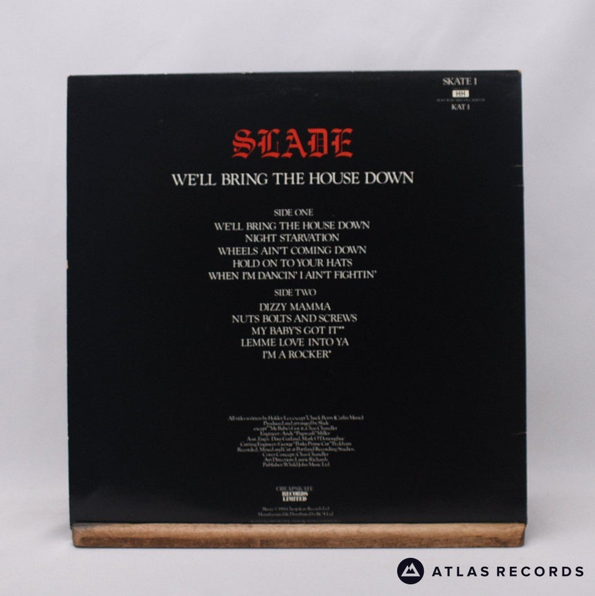 Slade - We'll Bring The House Down - A-2 B-2 LP Vinyl Record - VG+/VG+